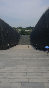 Ewha University's version of Campus Center. The student union is inside those walls.